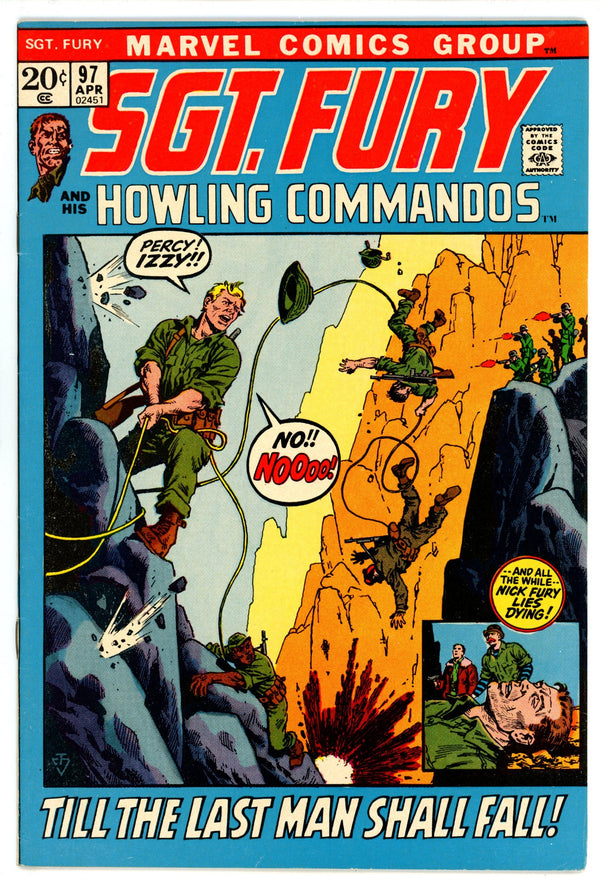 Sgt. Fury 97 VF (8.0) (1972)