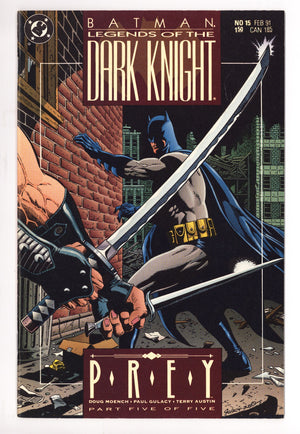 Legends of the Dark Knight 15 High Grade (1991)