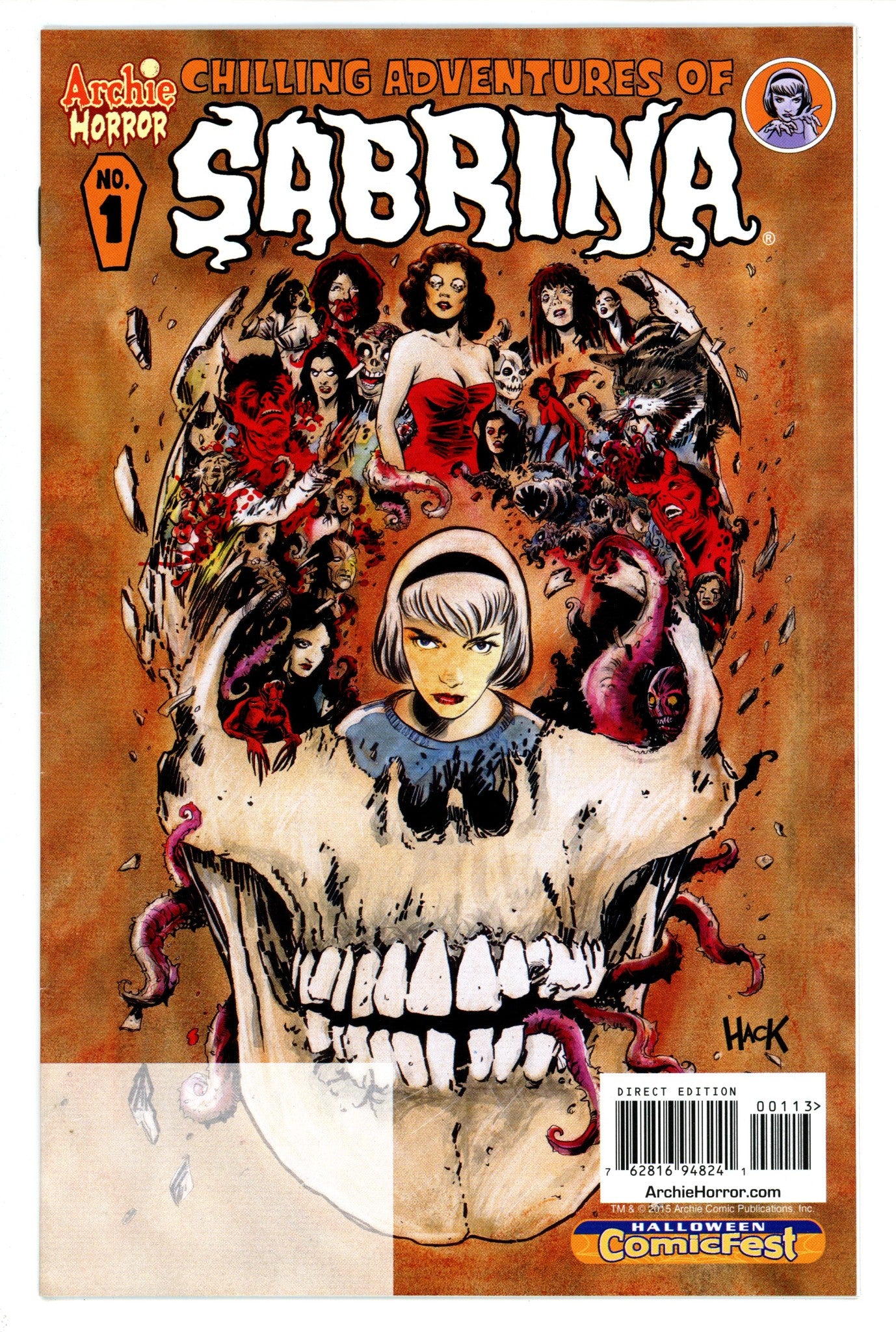 Chilling Adventures of Sabrina - Halloween Comicfest Edition Vol 1 1 Mid Grade (2015) 