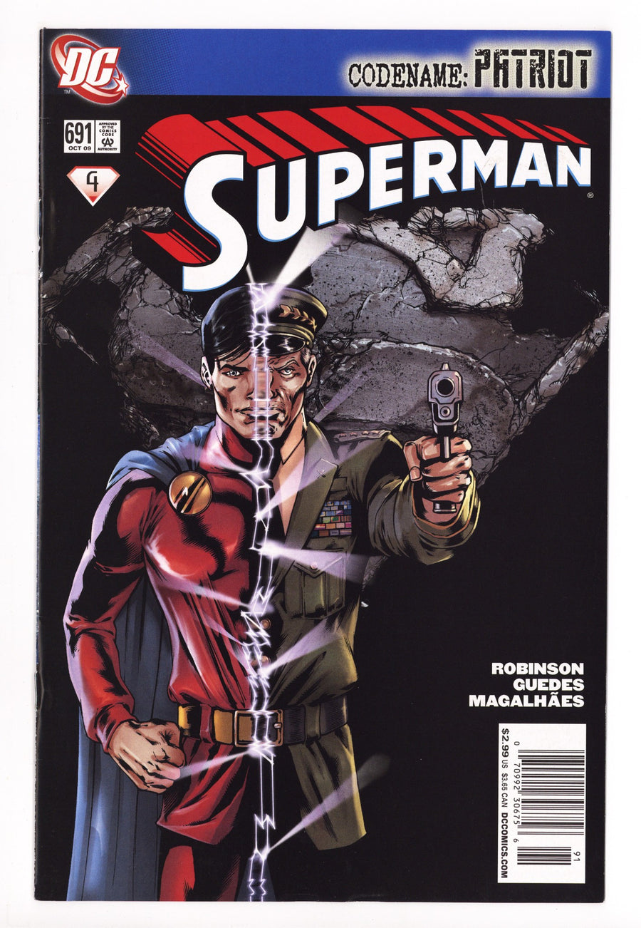 Superman Vol 1 691 FN/VF (7.0) (2009) Newsstand 