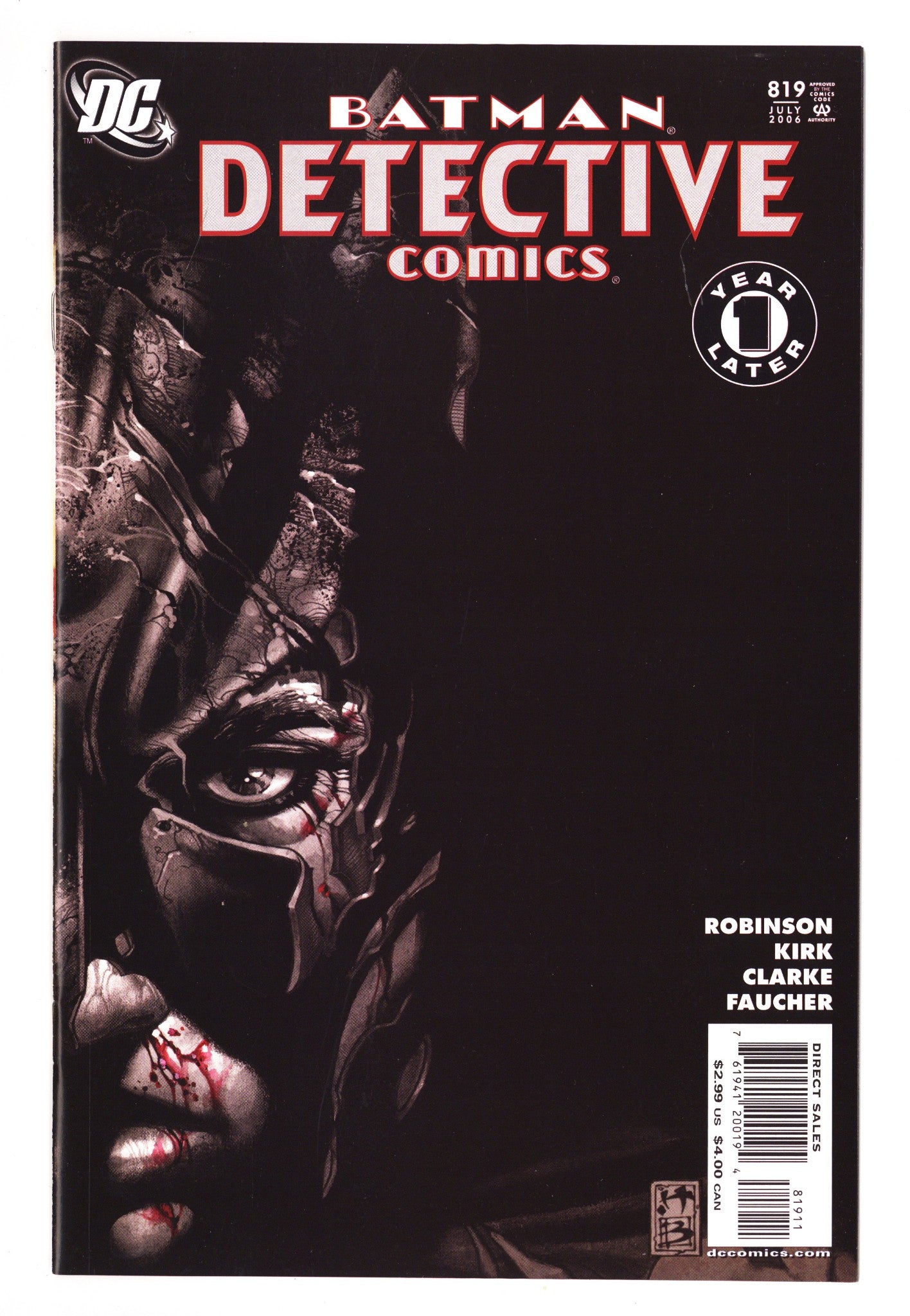Detective Comics Vol 1 819 High Grade (2006) 