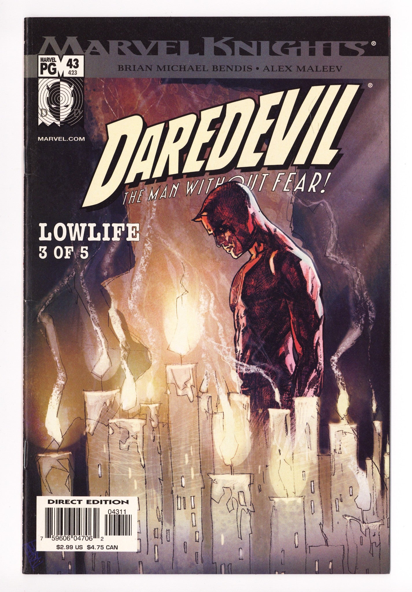 Daredevil Vol 2 43 (423) High Grade (2003) 