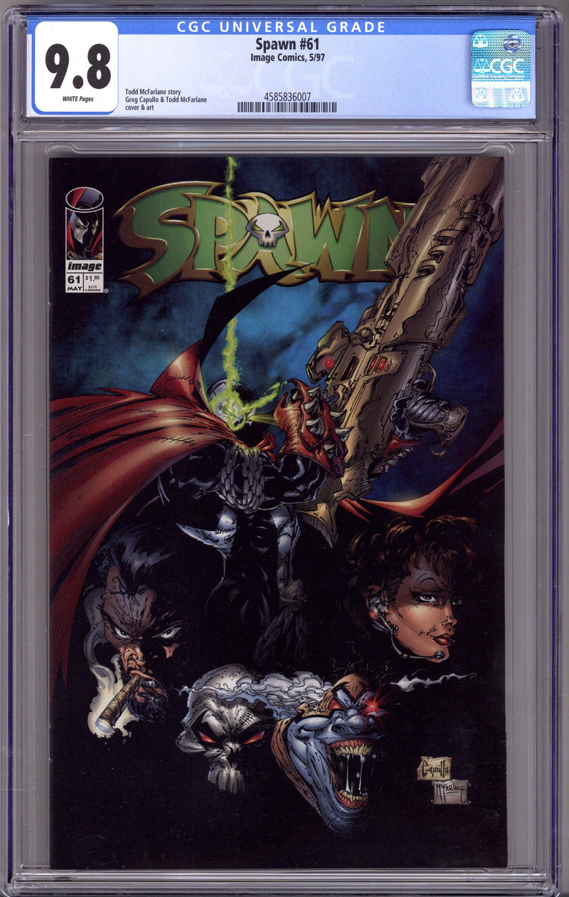Spawn 61 CGC 9.8 (NM/M) (1997)