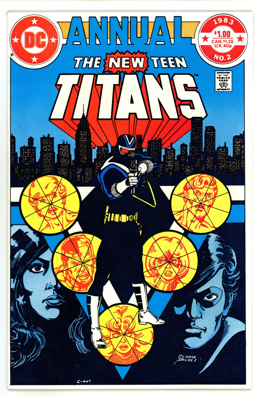 The New Teen Titans Annual 2 NM- (9.2) (1983) 