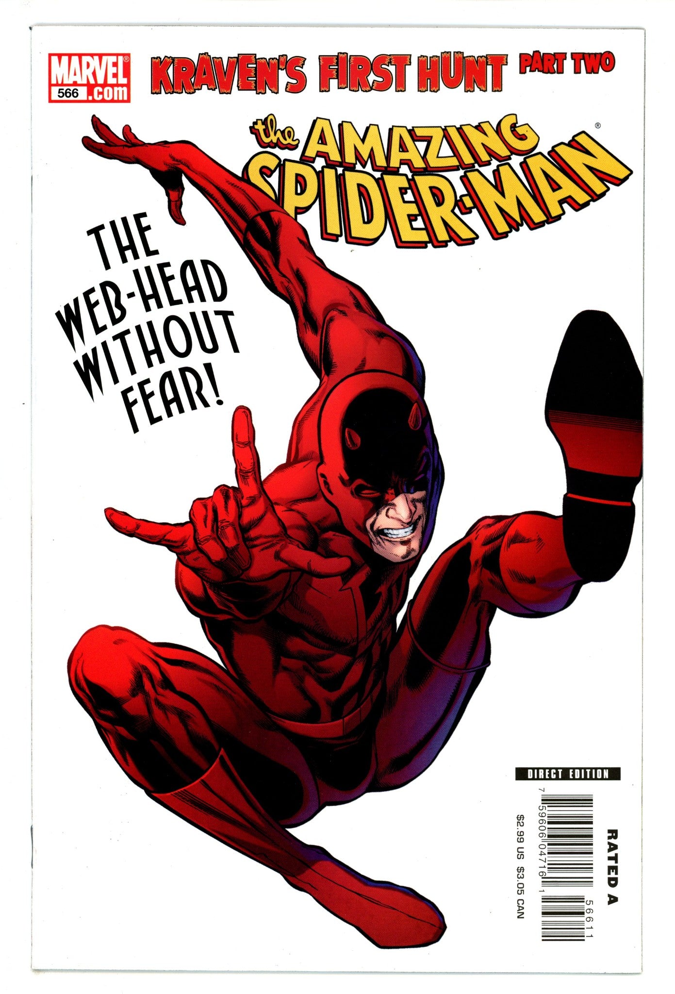 The Amazing Spider-Man Vol 2 566 High Grade (2008) 