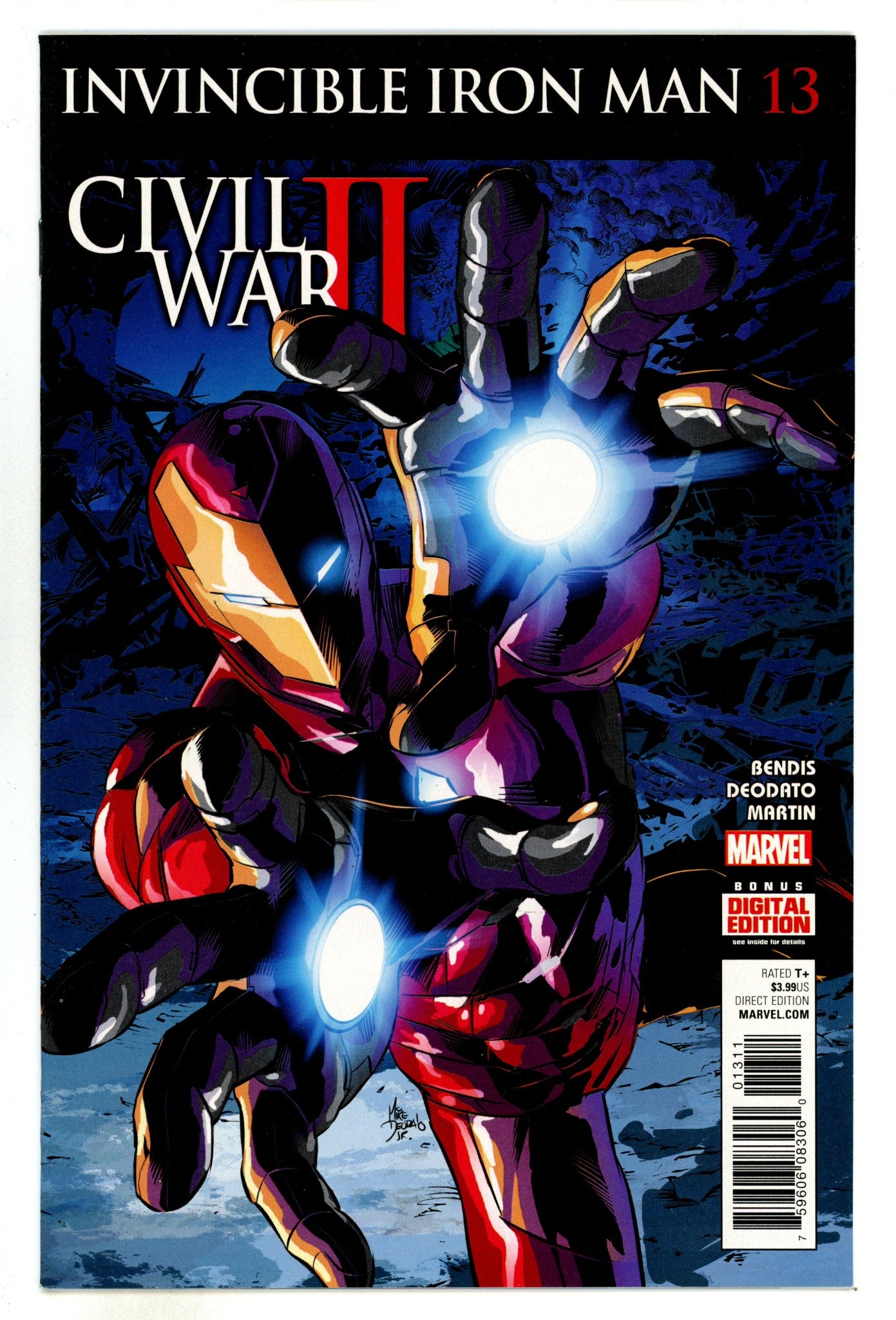Invincible Iron Man Vol 2 13 High Grade (2016) 