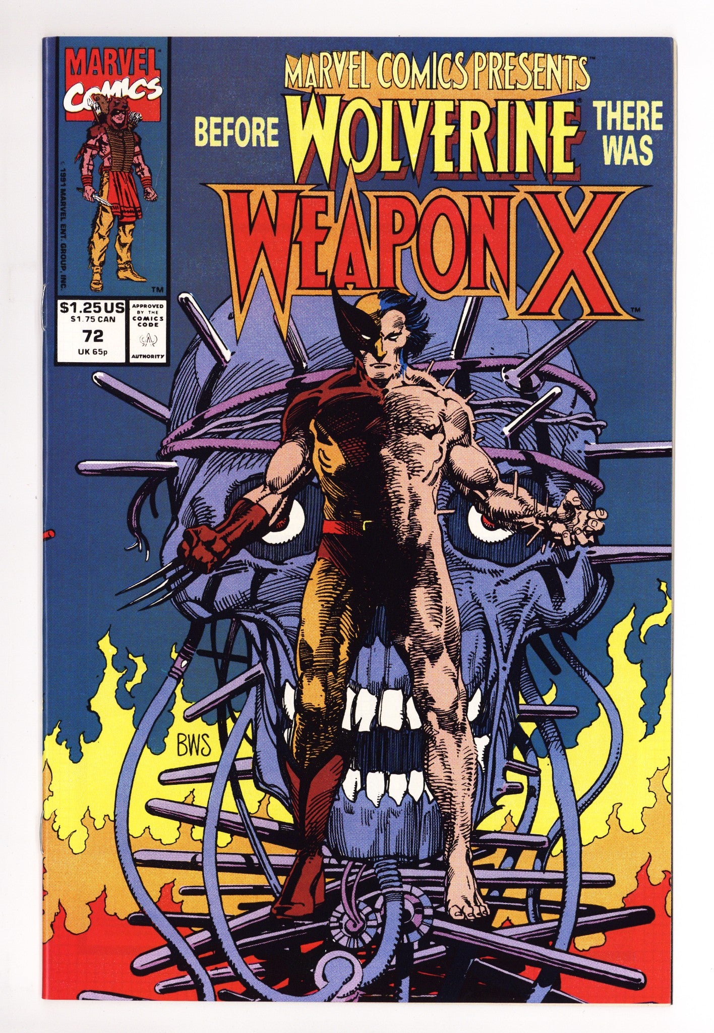 Marvel Comics Presents Vol 1 72 NM- (9.2) (1991) 