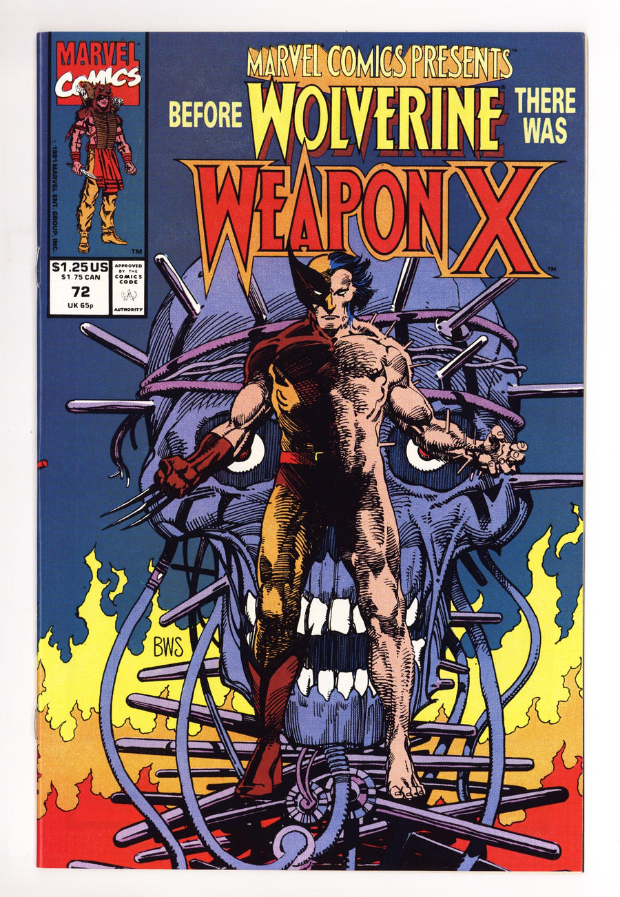 Marvel Comics Presents Vol 1 72 NM- (9.2) (1991) 
