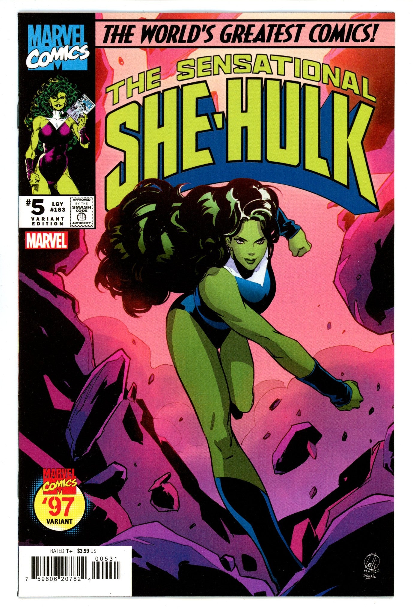 Sensational She-Hulk Vol 2 5 Lolli Variant (2024)