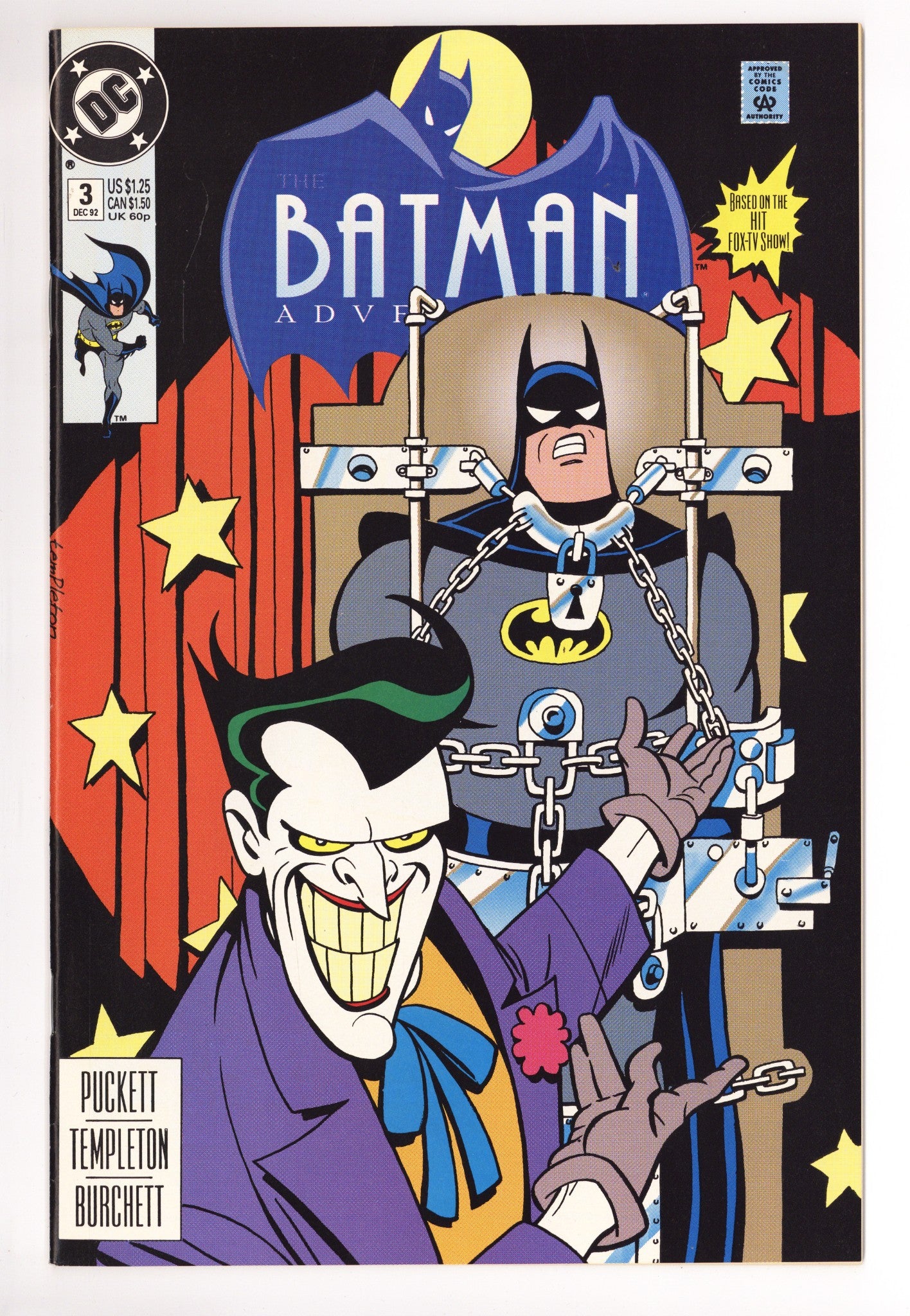 The Batman Adventures Vol 1 3 High Grade (1992) 