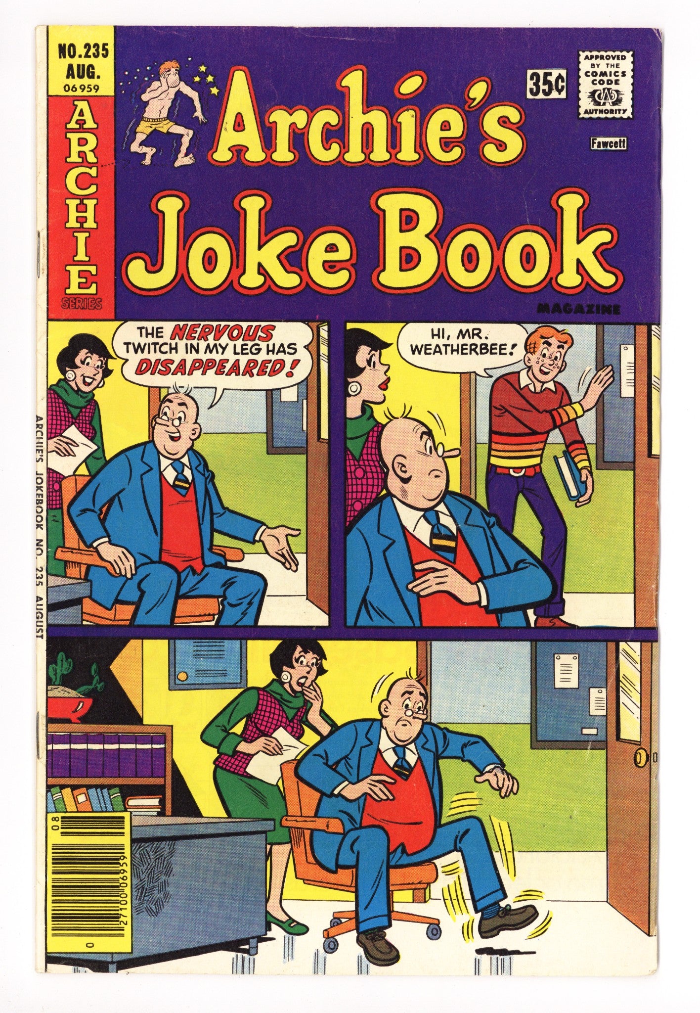Archie's Joke Book Magazine 235 Low Grade (1977) 