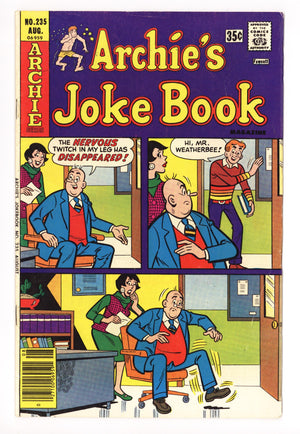 Archie's Joke Book Magazine 235 Low Grade (1977) 