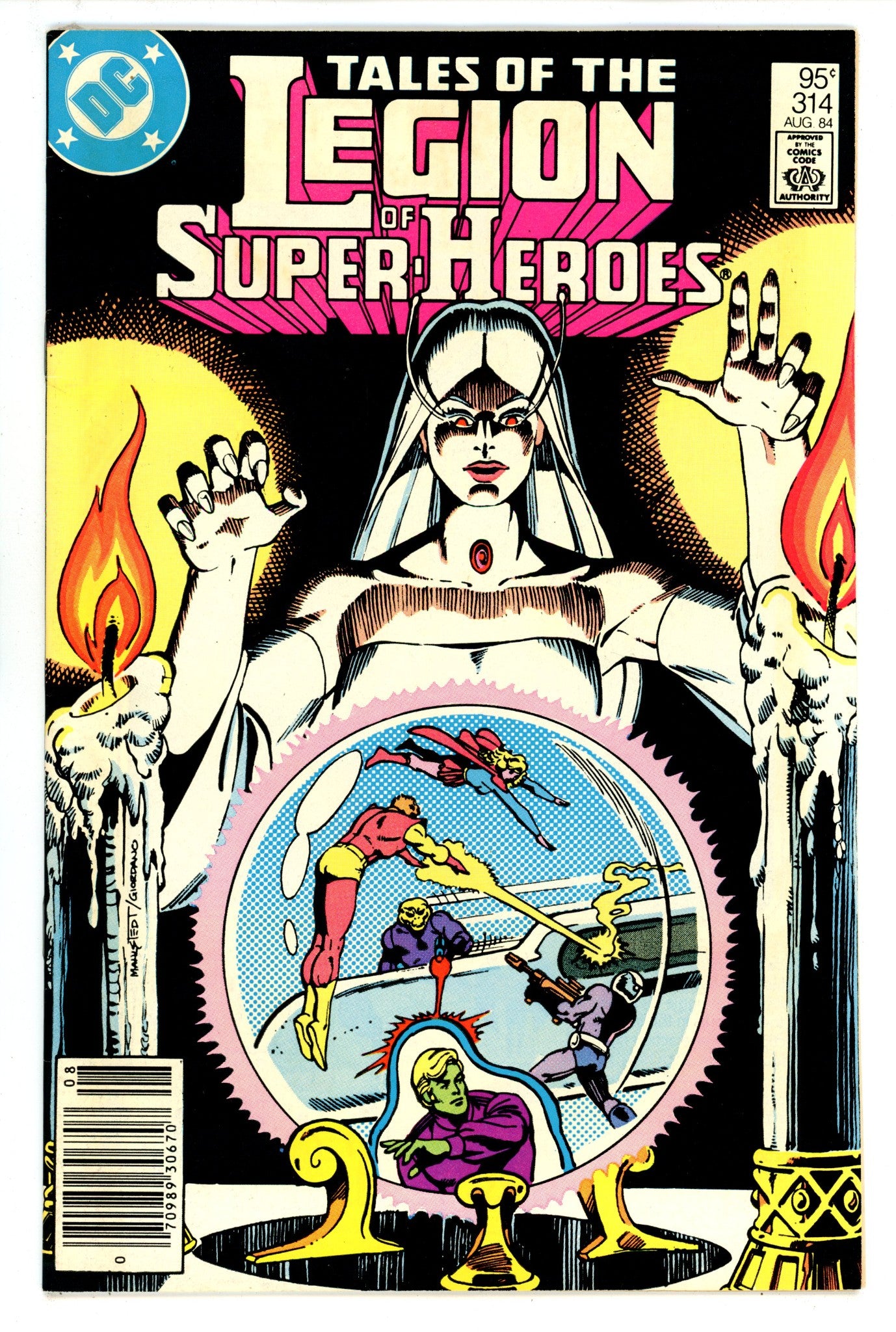 Tales of the Legion of Super-Heroes 314 VF- (7.5) (1984) Canadian Price Variant 