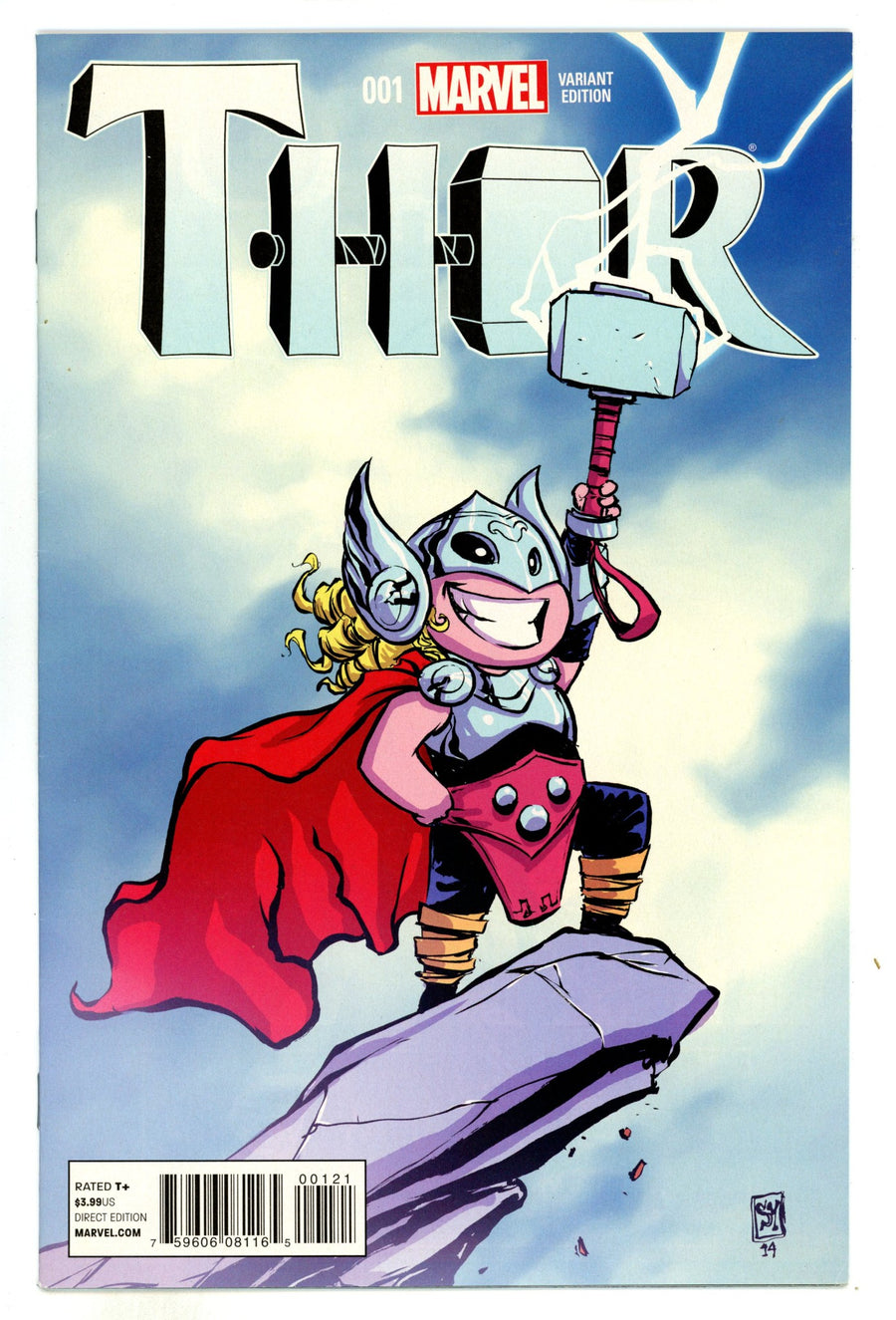 Thor Vol 4 1  VF- (7.5)  (2014)  Variant  