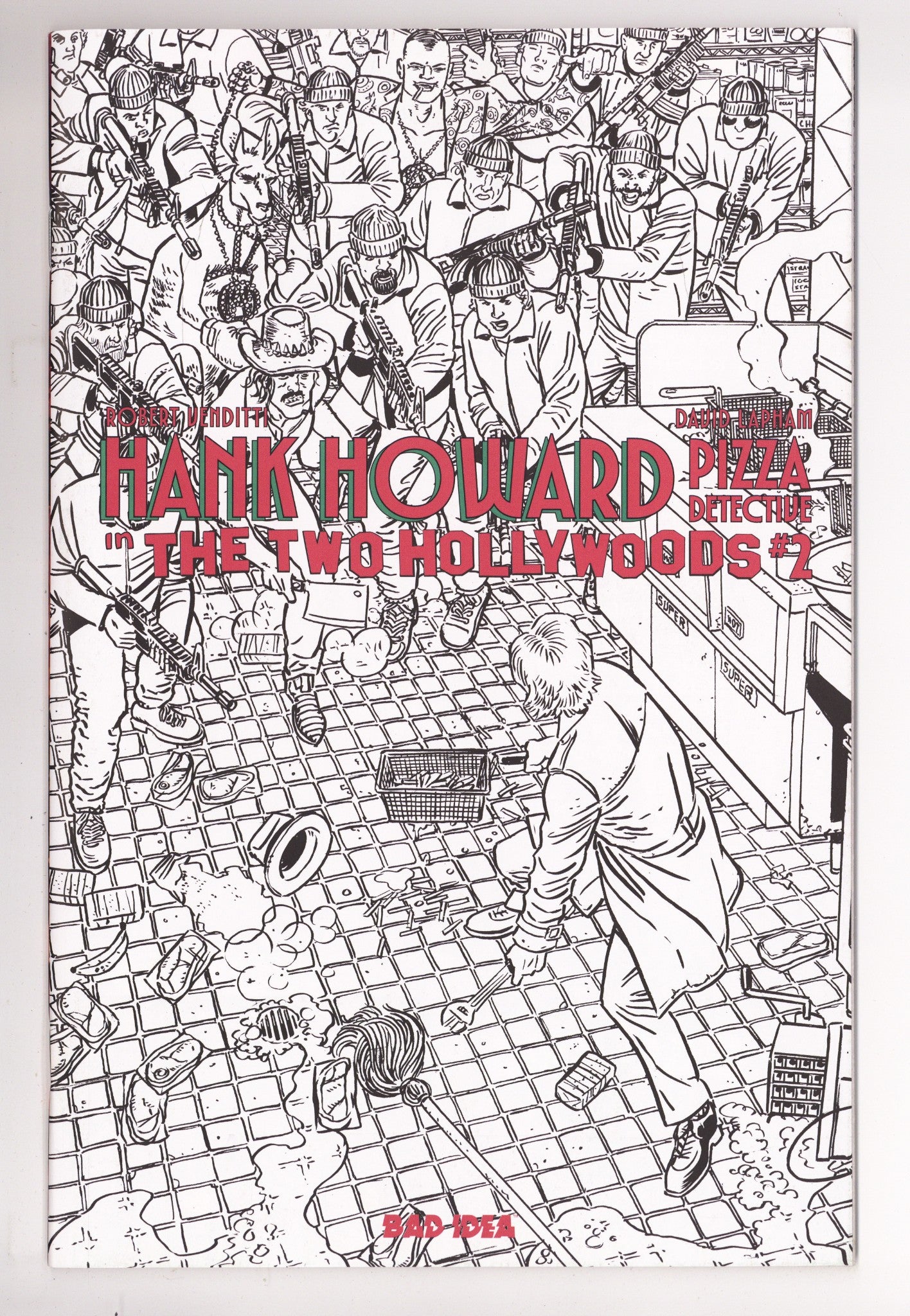Hank Howard Pizza Detective The Two Hollywoods  2 Lapham  B&W Incentive NM-  (2026)