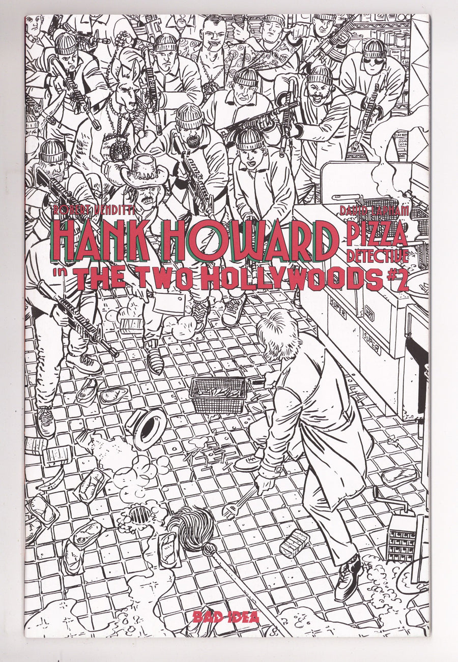 Hank Howard Pizza Detective The Two Hollywoods  2 Lapham  B&W Incentive NM-  (2026)