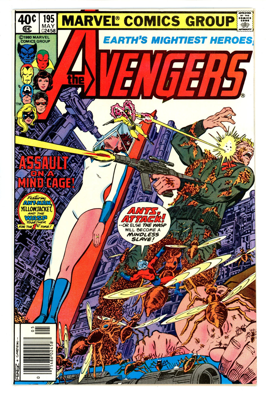 The Avengers Vol 1 195 VF- (7.5) (1980) Newsstand 