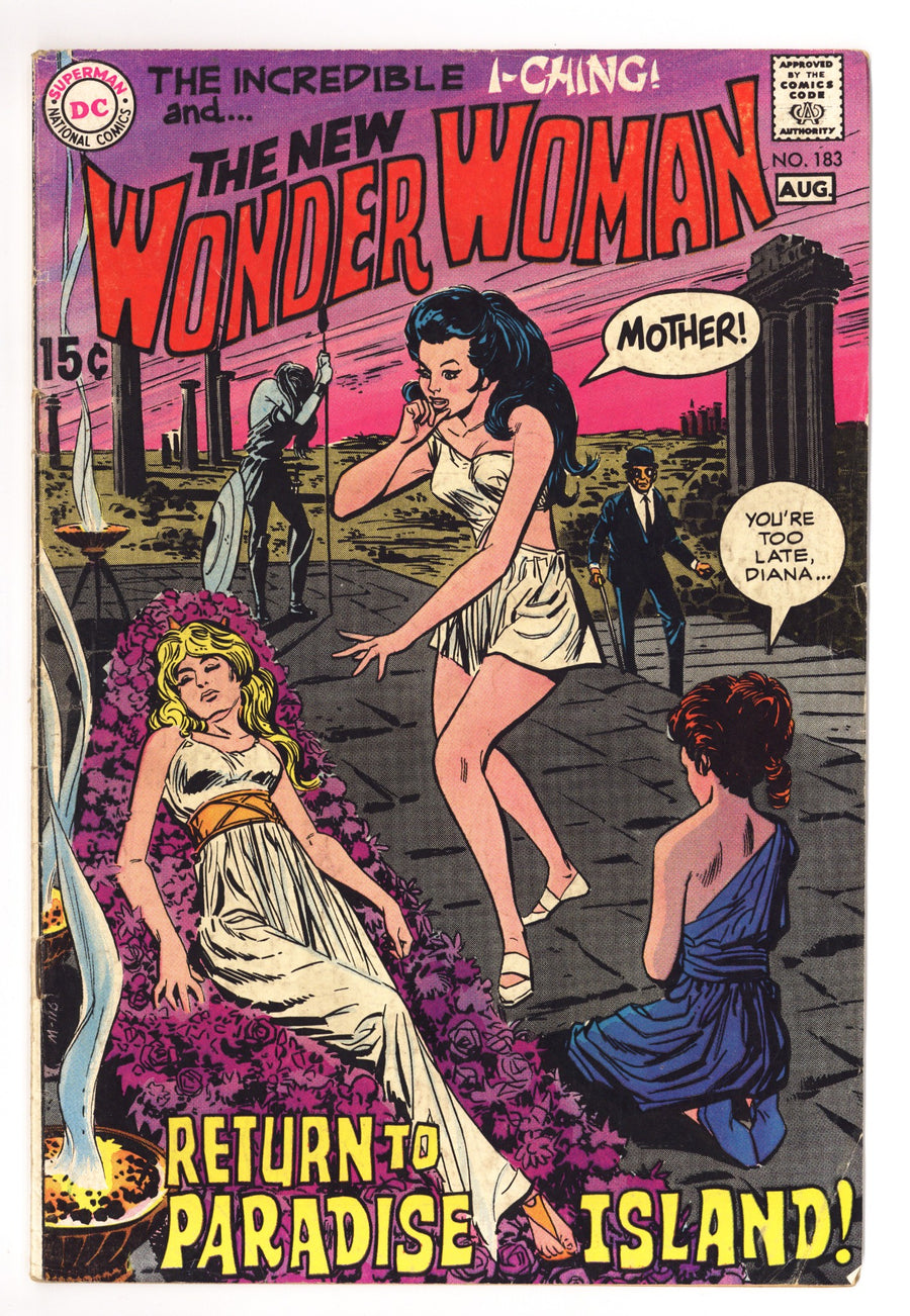Wonder Woman Vol 1 183 VG- (3.5) (1969) 