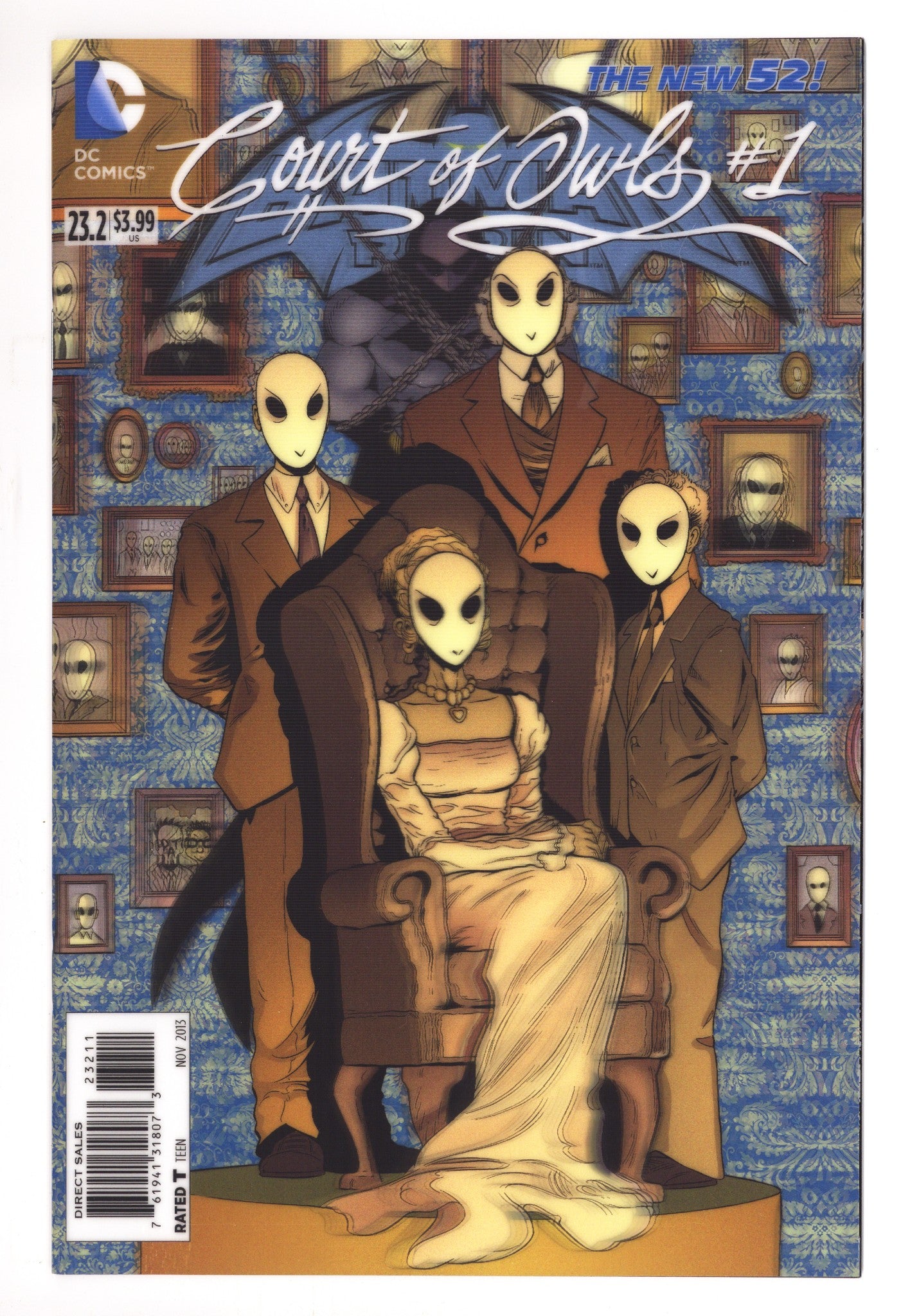 Batman and Robin Vol 2 23.2 High Grade (2013) Lenticular Variant 