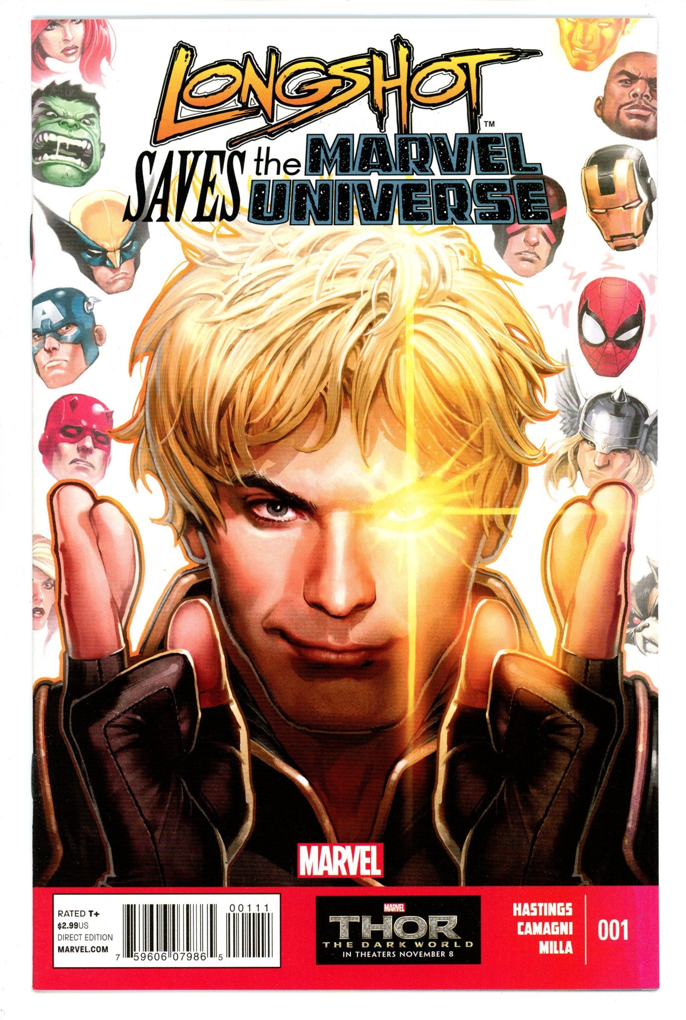 Longshot Saves the Marvel Universe 1 High Grade (2014) 