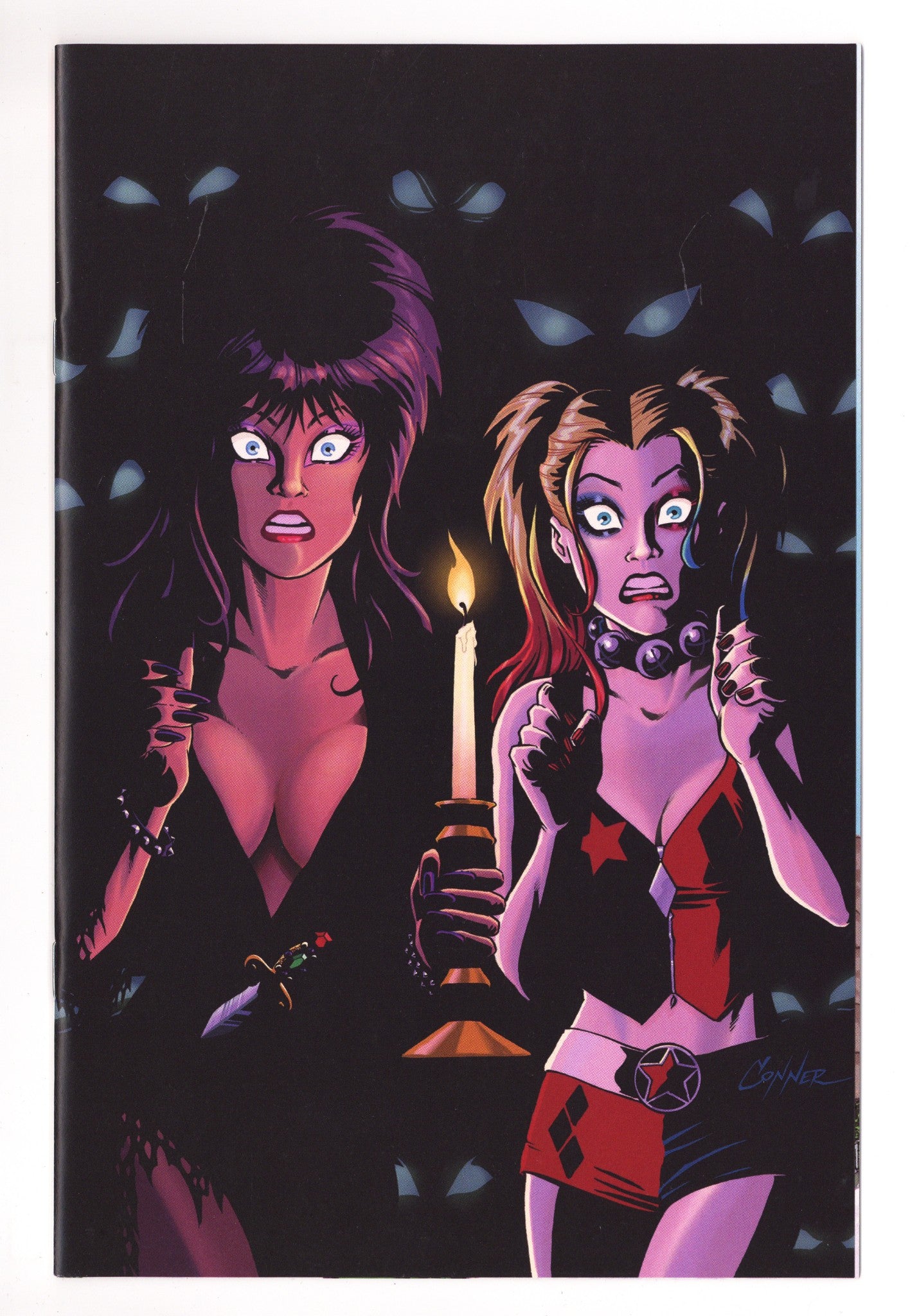 Harley Quinn X Elvira 4 Conner Candle Virgin Incentive NM (2026)