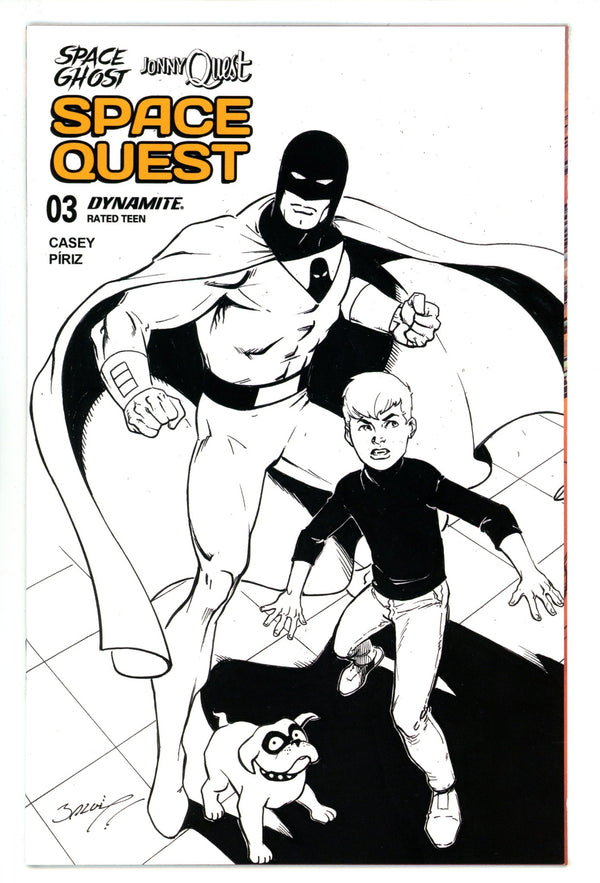 Space Ghost Jonny Quest Space Quest 3 Bagley B&W Incentive (2025)