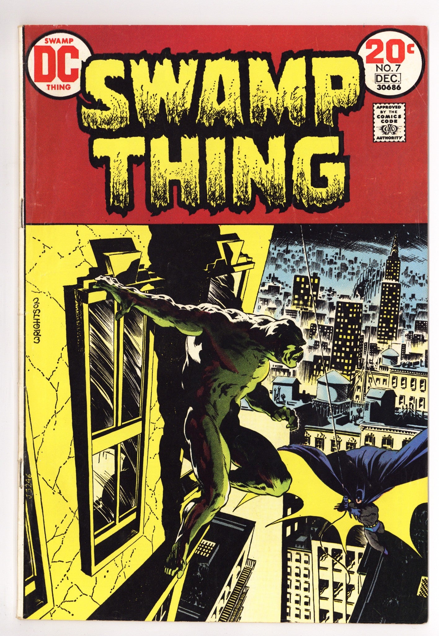 Swamp Thing Vol 1 7 VG (4.0) (1973) 