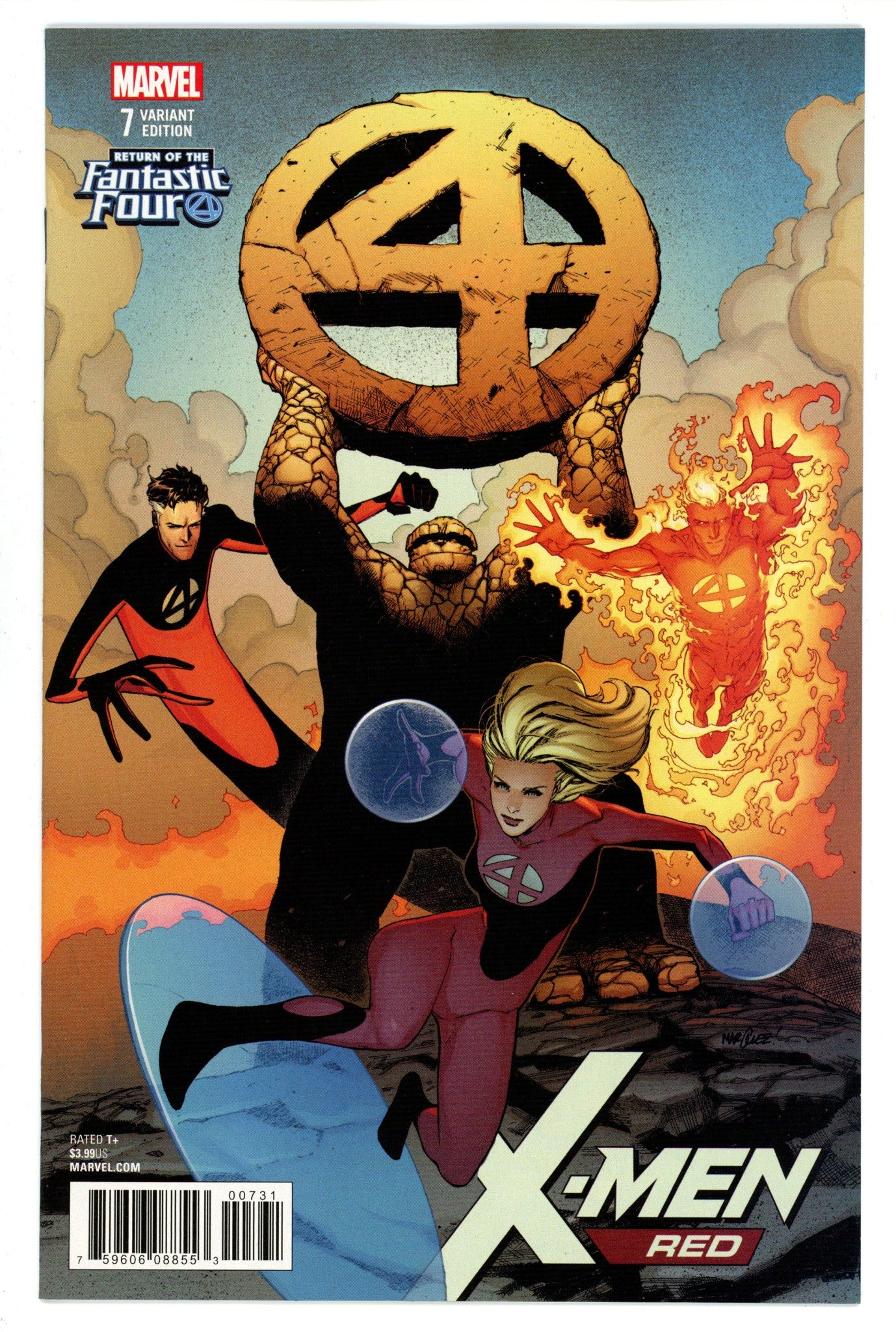 X-Men: Red Vol 1 7 High Grade (2018) Marquez Variant 