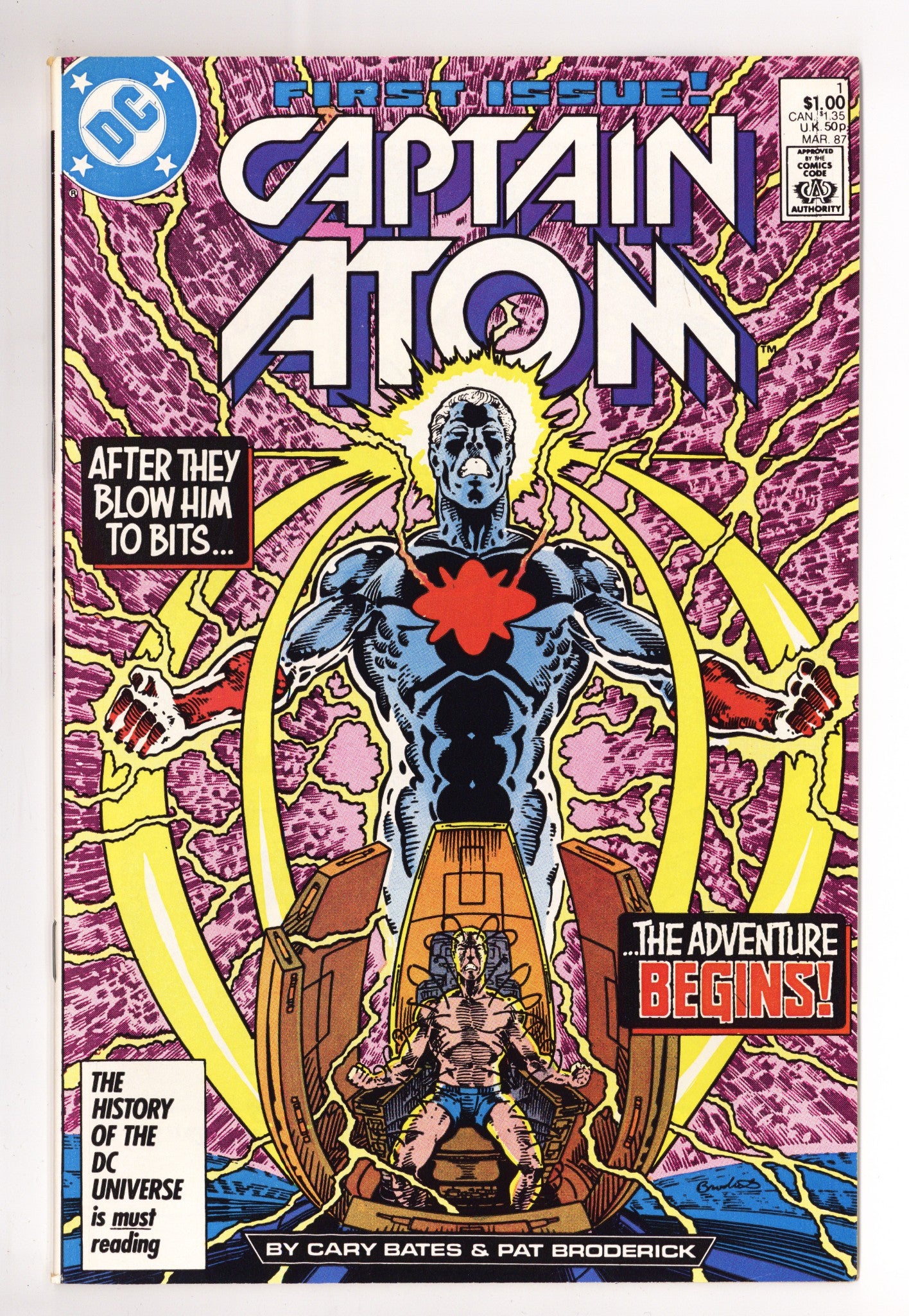 Captain Atom Vol 3 1 High Grade (1987) 