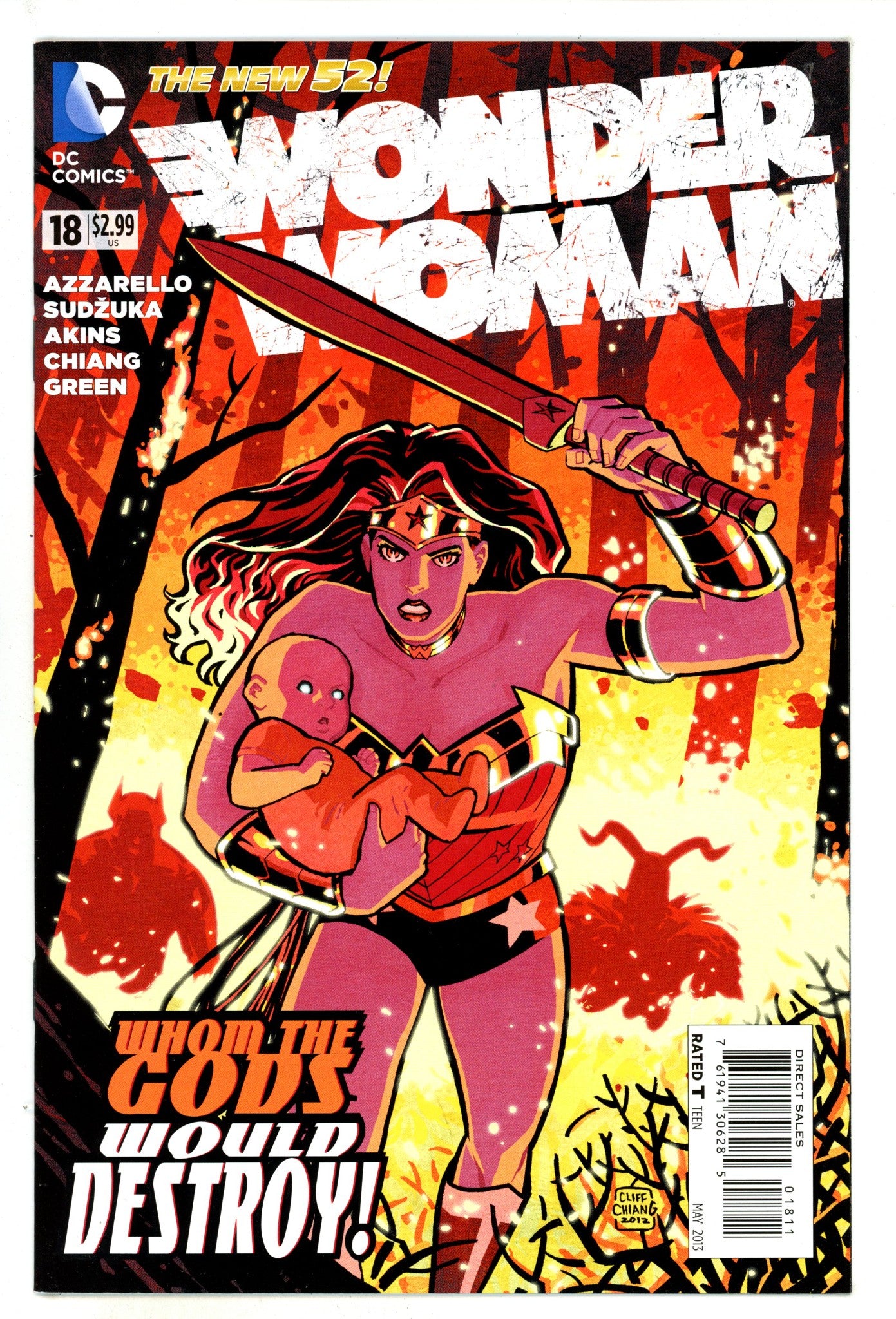 Wonder Woman Vol 4 18 High Grade (2013) 