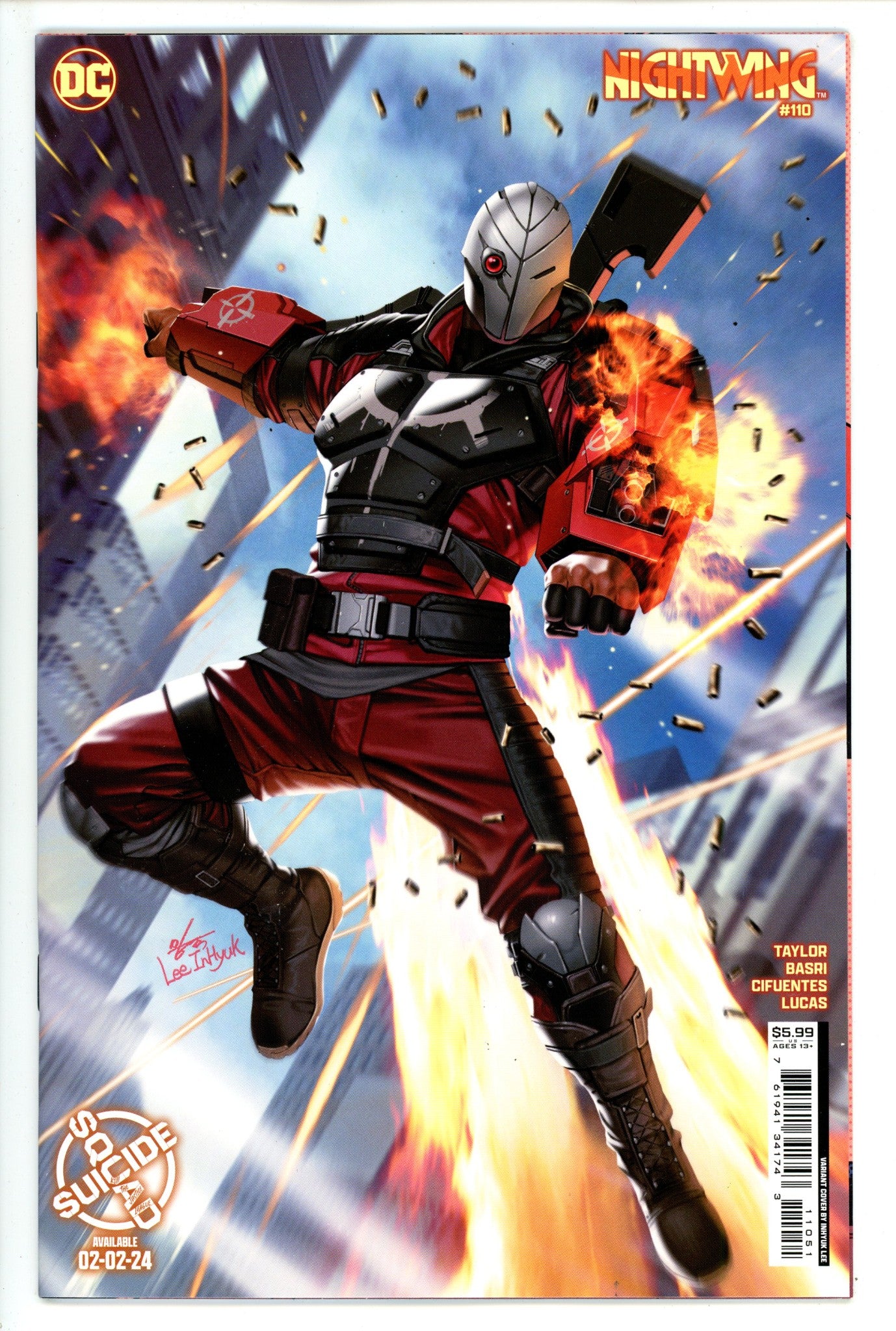Nightwing Vol 4 110 Lee Variant (2024)