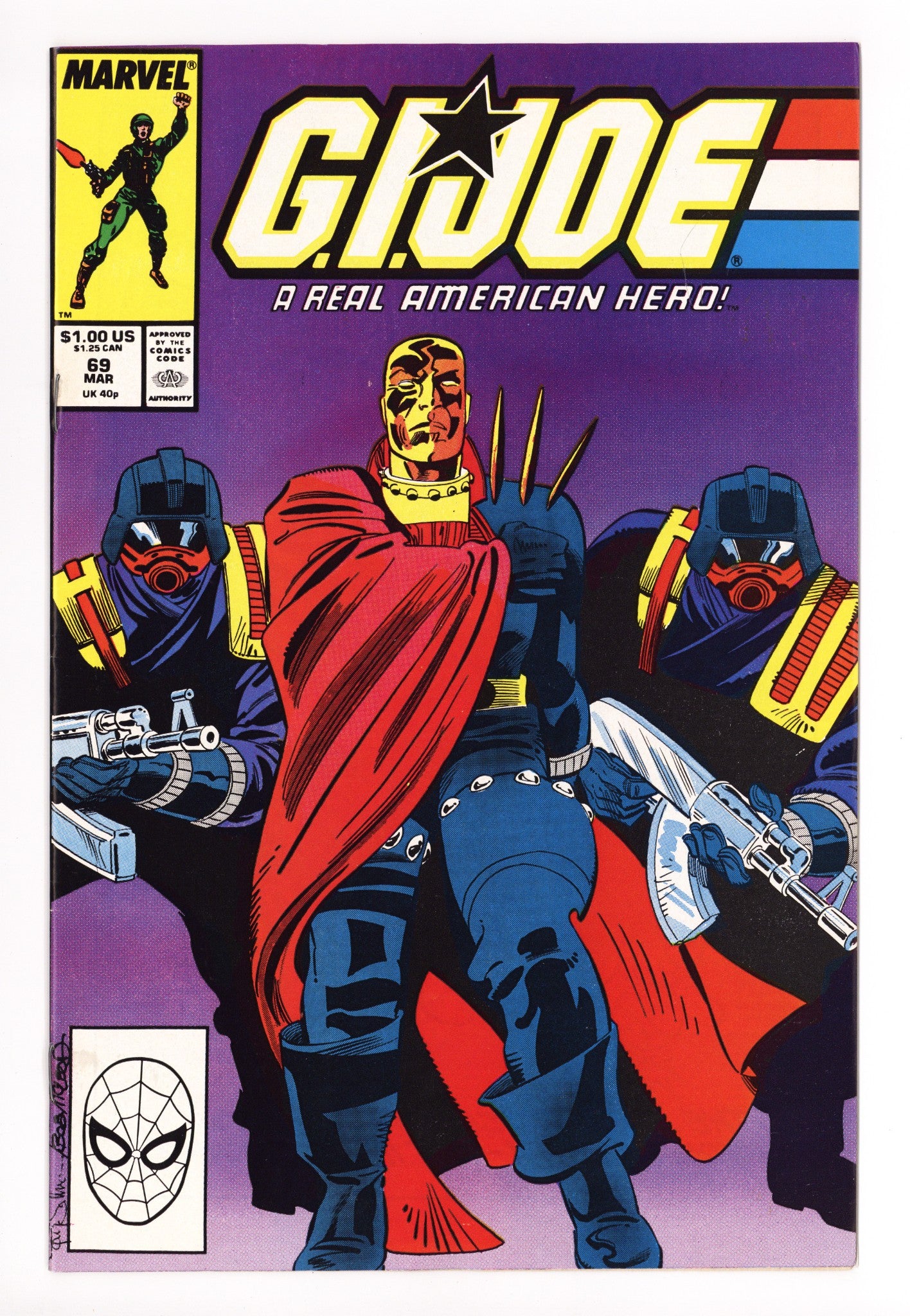 G.I. Joe, A Real American Hero 69 High Grade (1988) 