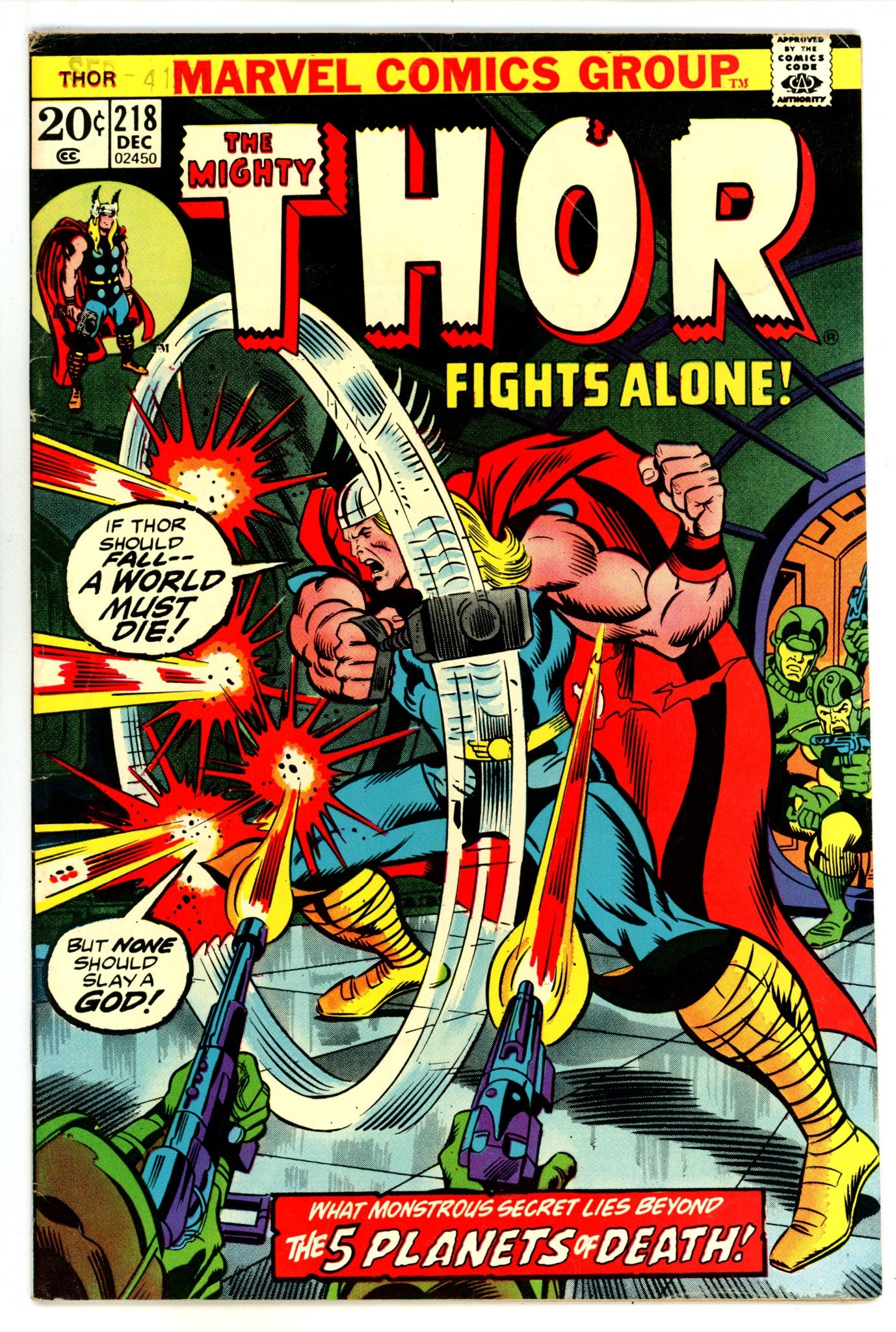 Thor Vol 1 218 FN (6.0) (1973) 