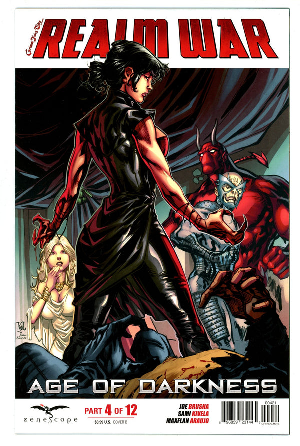 Grimm Fairy Tales Presents Realm War: Age of Darkness 4 High Grade (2014) Lashley Variant