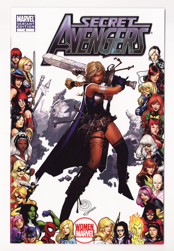 Secret Avengers Vol 1 4  VF/NM (9.0)   (2010) Bachalo     Incentive Variant