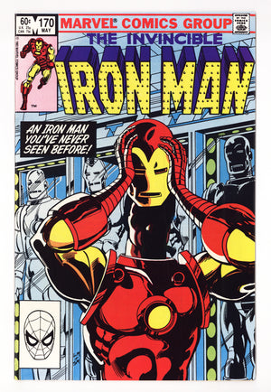 Iron Man Vol 1 170 Low Grade (1983)
