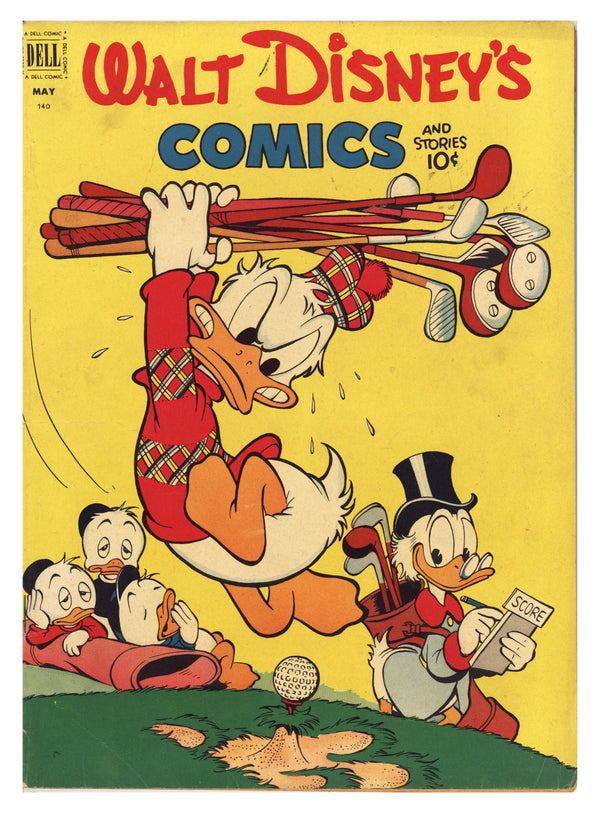Walt Disney's Comics and Stories Vol 12 8 (140) VG/FN (5.0) (1952)