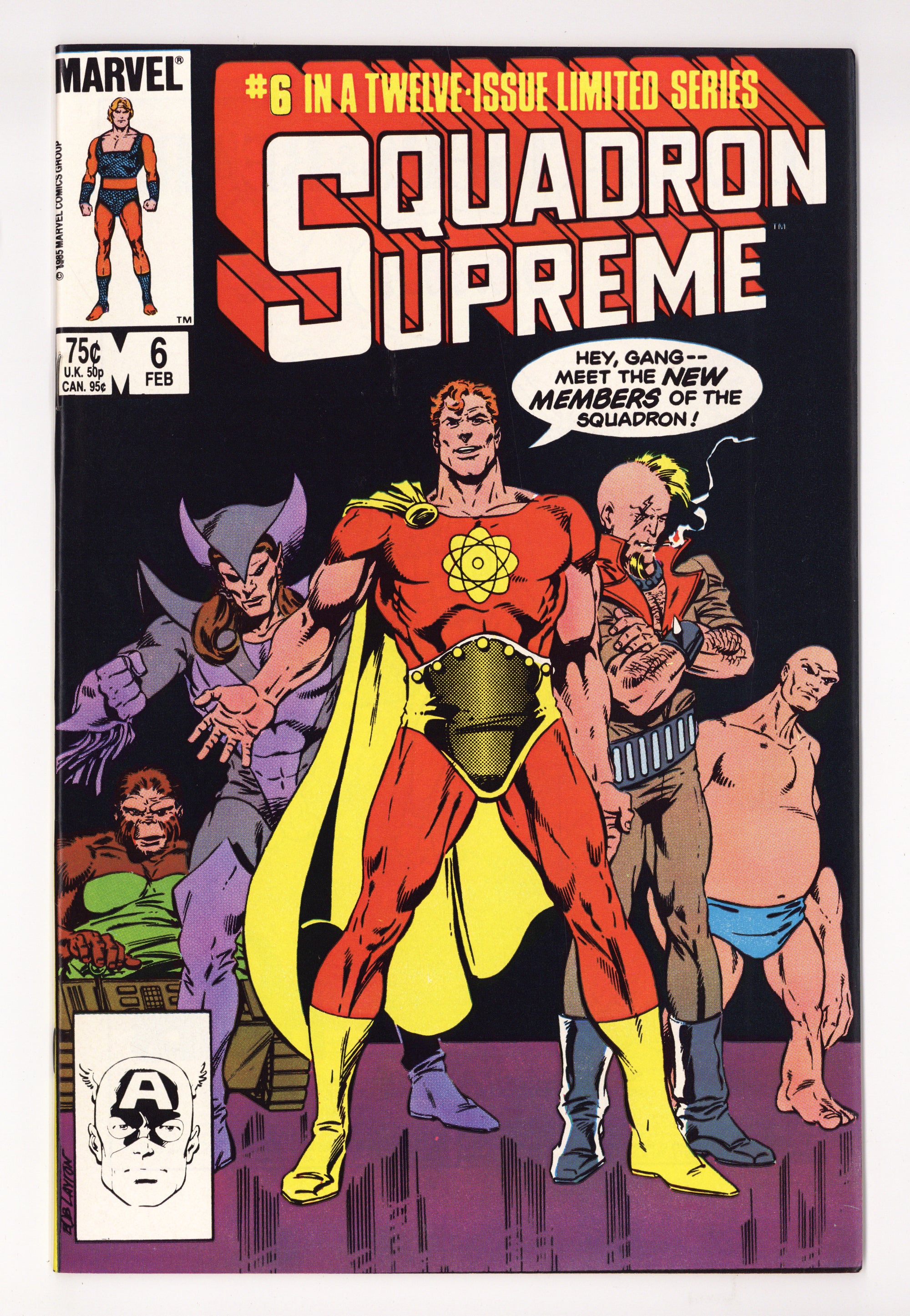 Squadron Supreme Vol 1 6 High Grade (1986) 