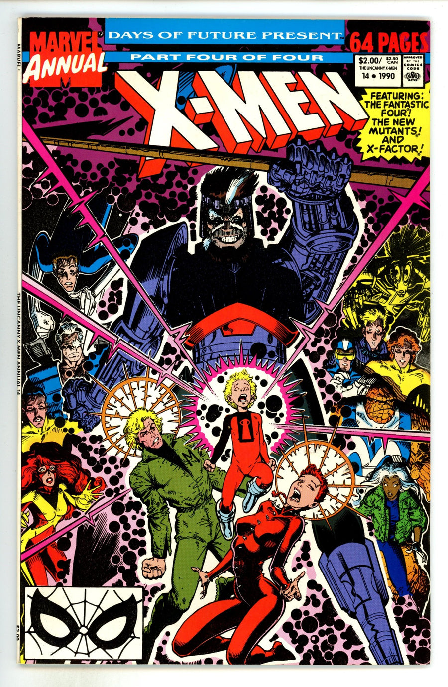 X-Men Annual Vol 1 14 NM- (9.2) (1990) 