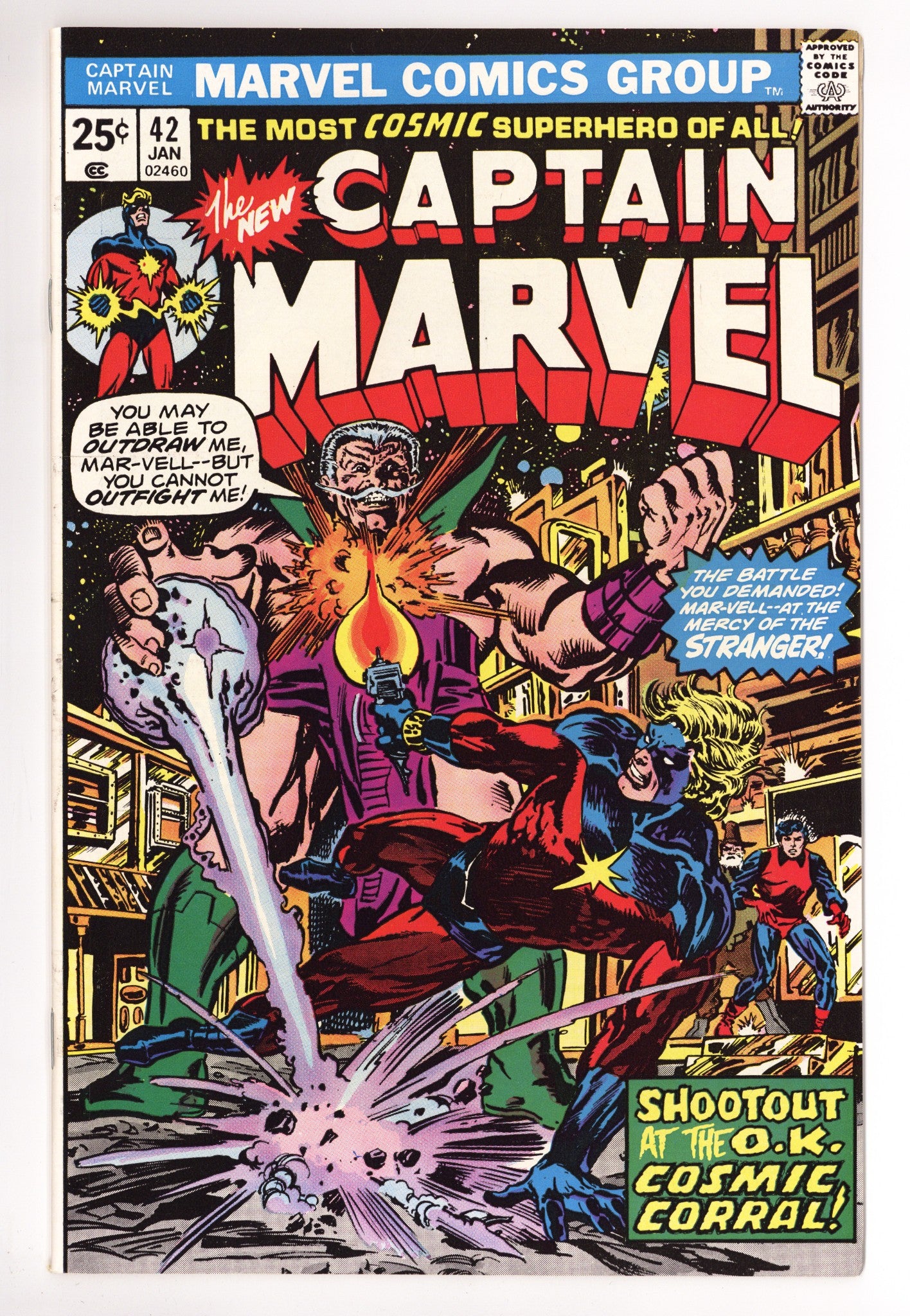 Captain Marvel Vol 1 42 VF/NM (9.0) (1976) 