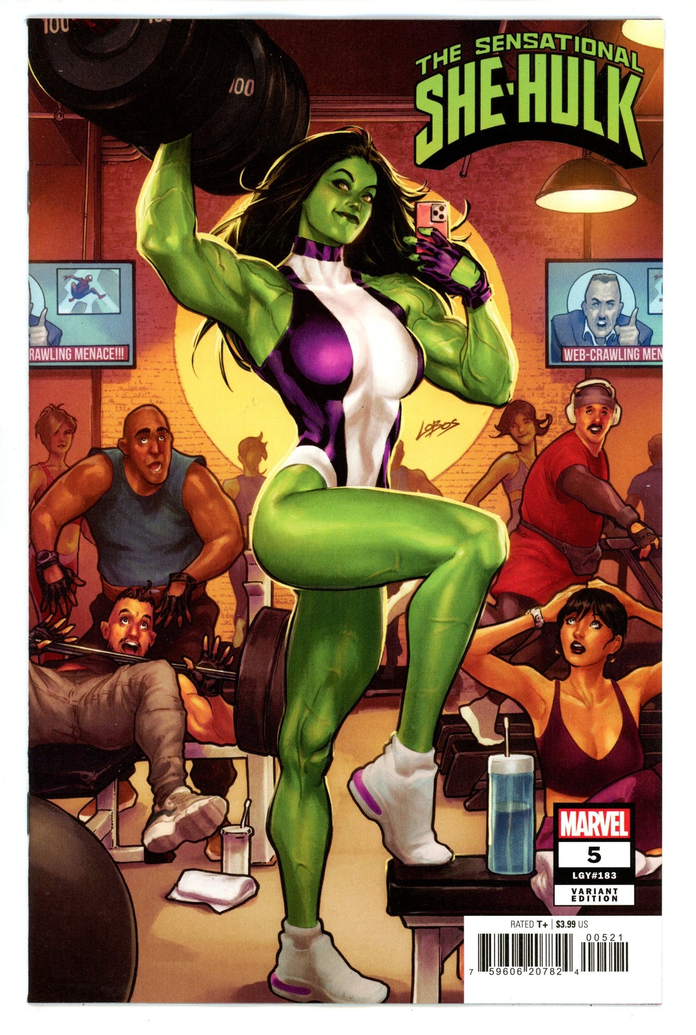 Sensational She-Hulk Vol 2 5 Villalobos Variant (2024)