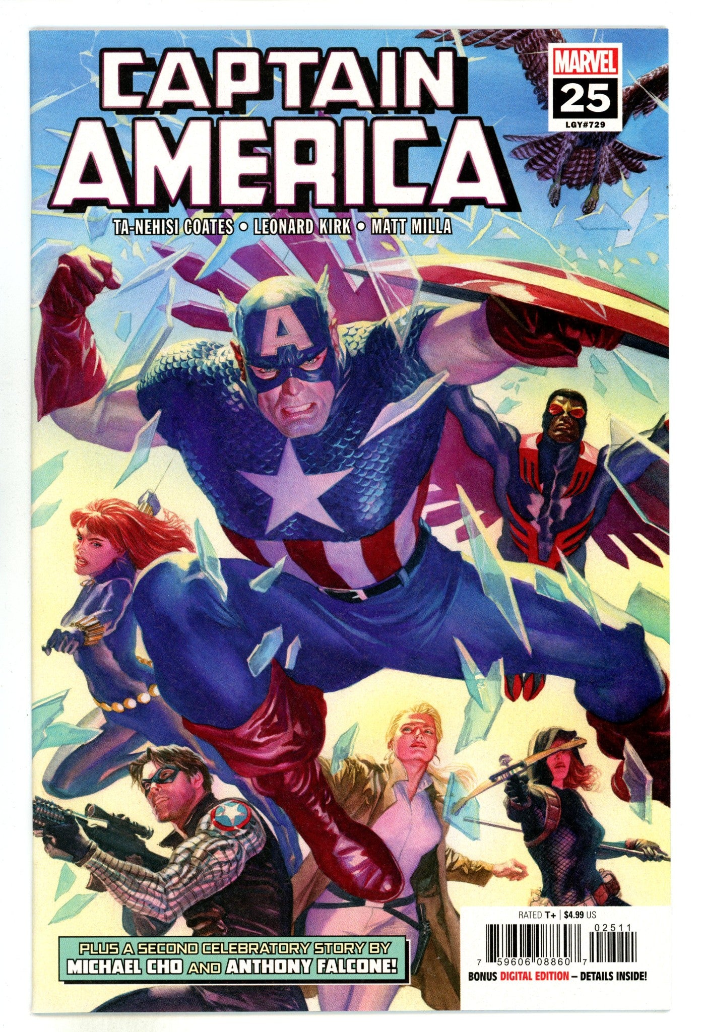 Captain America Vol 9 25 (729) High Grade (2021) 