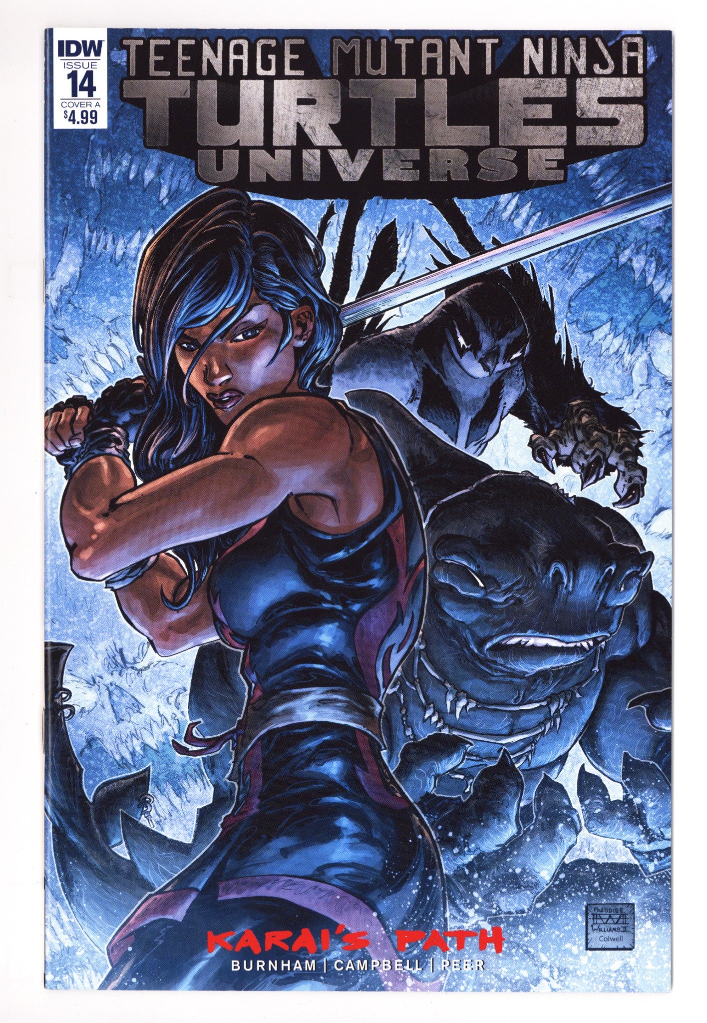 Teenage Mutant Ninja Turtles Universe 14 High Grade (2017) 