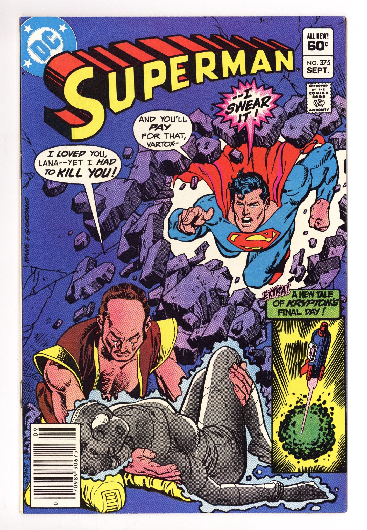 Superman Vol 1 375 High Grade (1982) 