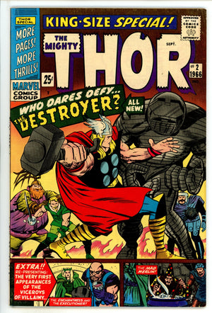 Thor Annual Vol 1 2 FN+ (6.5) (1966) 