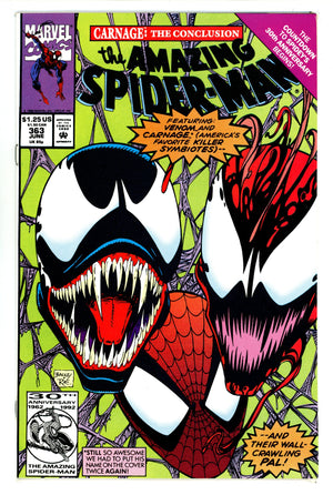 The Amazing Spider-Man Vol 1 363 VF+ (8.5) (1992)