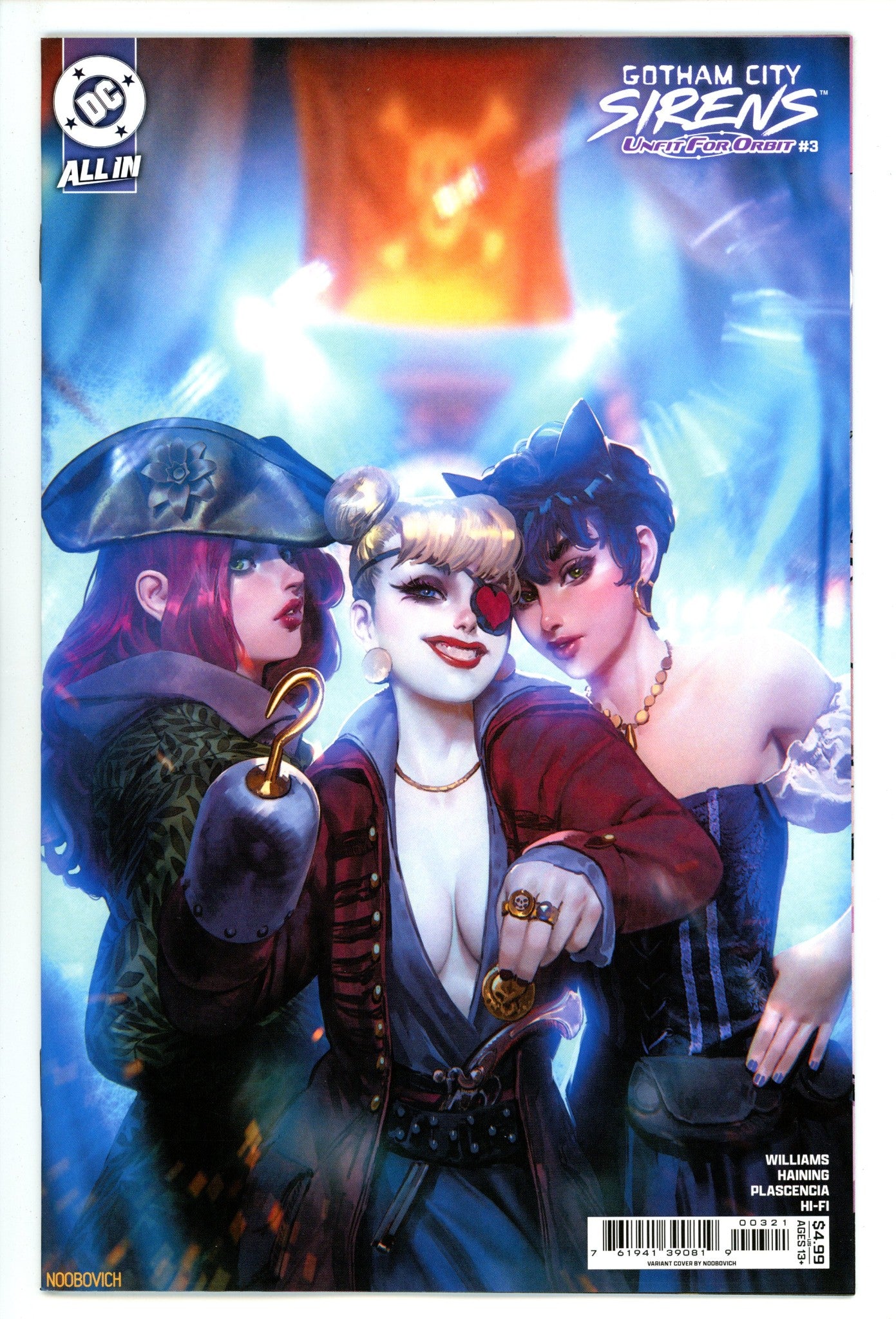 Gotham City Sirens Unfit For Orbit 3 Noobovich Variant (2025)