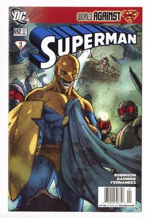 Superman Vol 1 692 FN/VF (7.0) (2009) Newsstand