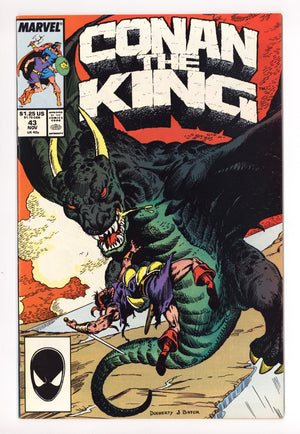 Conan the King 43 Mid Grade (1987)