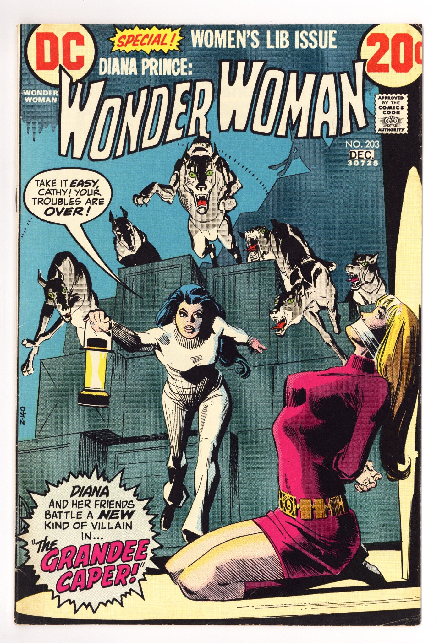 Wonder Woman Vol 1 203 FN+ (6.5) (1972) 